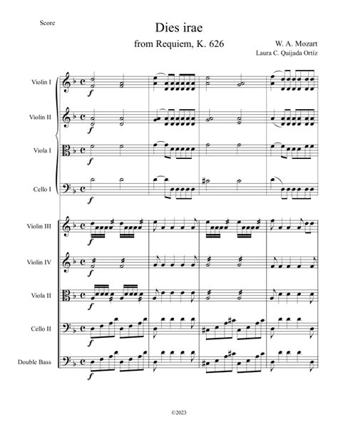Dies Irie (score And Parts)